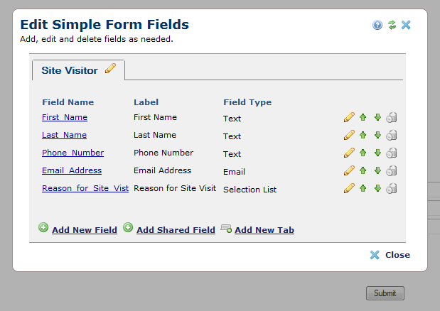 Create Forms